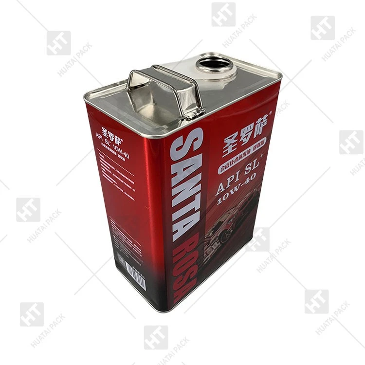 4L Metal Tin Can